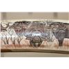 Image 5 : Scrimshawed HIPPOPOTAMUS Ivory Tusk by African artist Luciana Masina