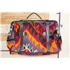 Image 2 : Mid Century Woven Anatolian CARPET BAG or DOCTOR'S BAG
