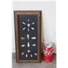 Image 5 : 17 Authentic Ancient Prehistoric Indian Flint Bird Point ARROWHEADS in a Glass and Wood Frame