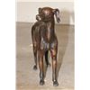 Image 3 : Japanese DOG Bronze Sculpture, Weight 6 lbs