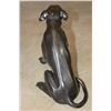 Image 5 : Sitting DOG Bronze Sculpture, Weight 6 lbs