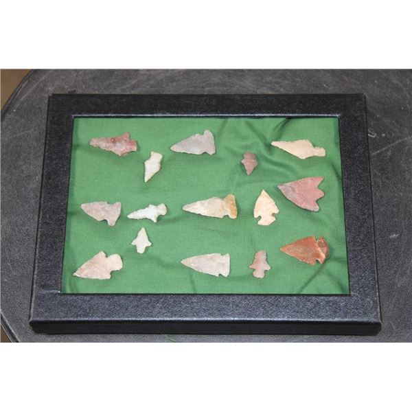 (15) Flint Bird Point ARROWHEADS (ONE$)