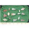 Image 3 : (15) Flint Bird Point ARROWHEADS (ONE$)