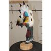 Image 3 : Hand-carved and Hand-painted "Sunface" Navajo KACHINA DOLL by artist P.J. Chupo