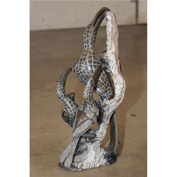 African Soapstone Statue