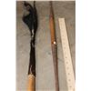 Image 4 : (1) African SABATA SPEAR, and (1) African SPEAR with an Animal Tail (ONE$)