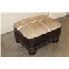 Image 1 : KUDU Hide and Leather OTTOMAN