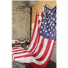 Image 2 : 1959 or Older *Massive* 48 Star AMERICAN FLAG with Sewn on Stars and Stripes