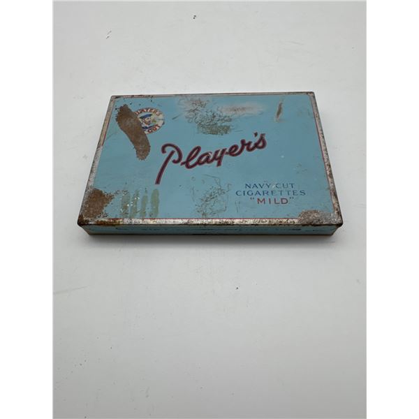 Players cigarette tin