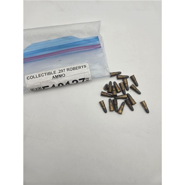 19 rounds of 297/250 rook ammo