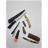 Image 1 : Assortment of knives and sharpening stones