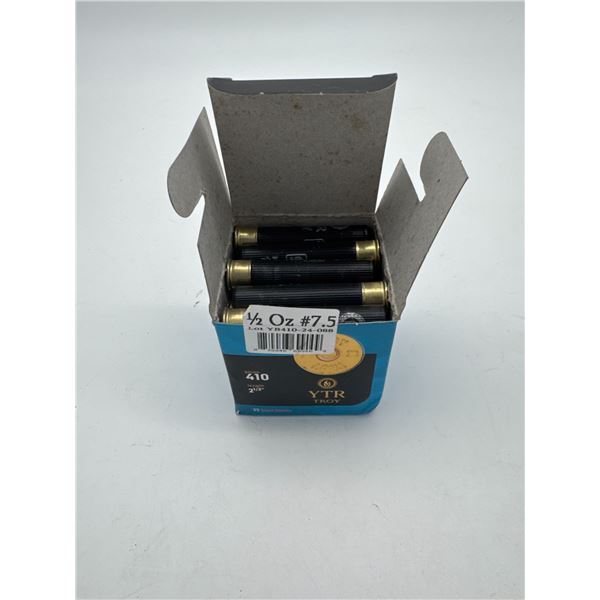 Full box 410 2 1/2 #7.5