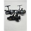 Image 1 : 3 open face fishing reels