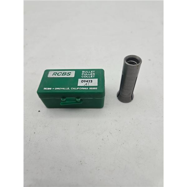 .41 RCBS bullet puller collet