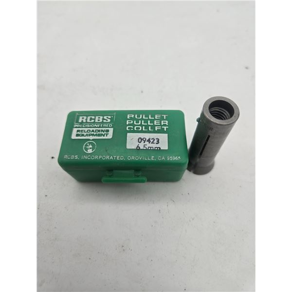6.5mm RCBS bullet puller collet