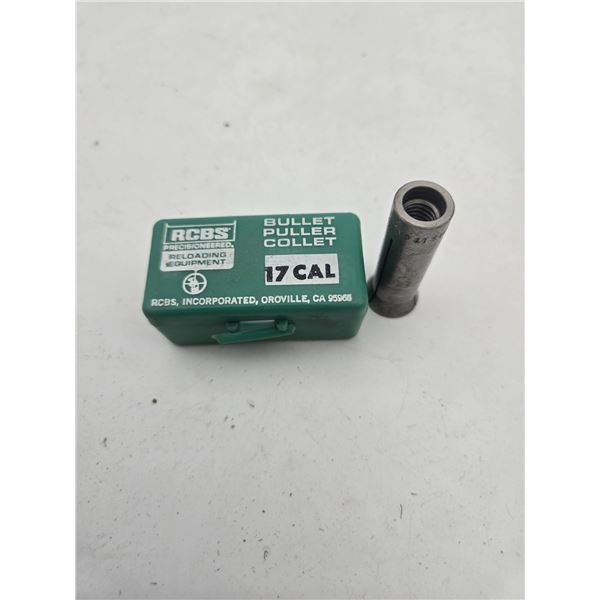 .17 RCBS bullet puller collet