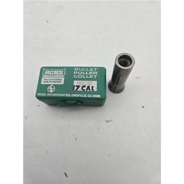 .17 RCBS bullet puller collet