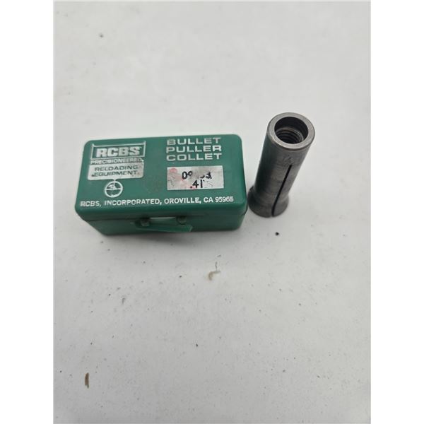 .41 RCBS bullet puller collet
