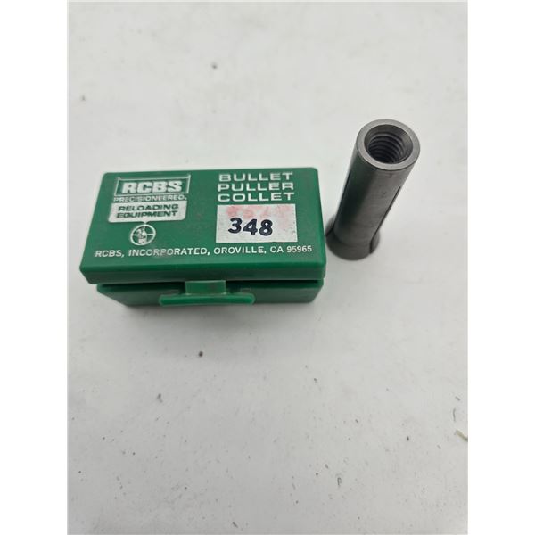 .348 RCBS bullet puller collet