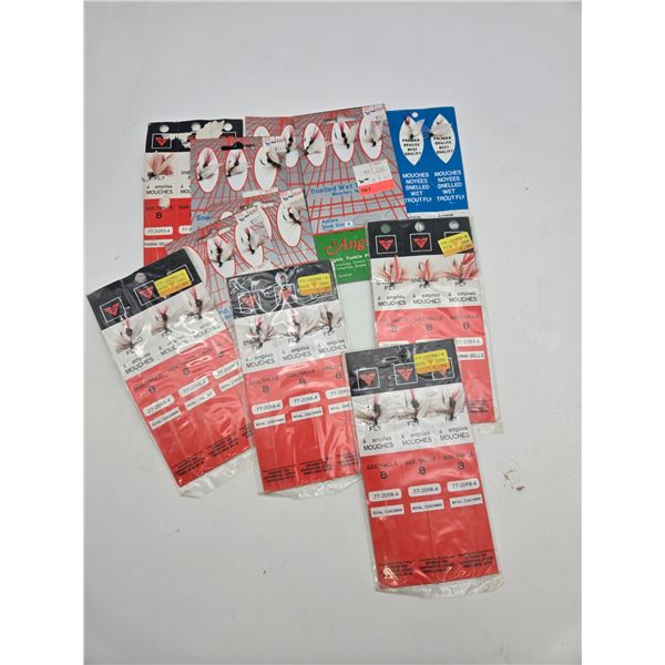 11 cards of new flies