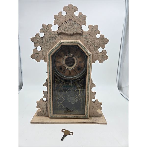 Antique gingerbread clock