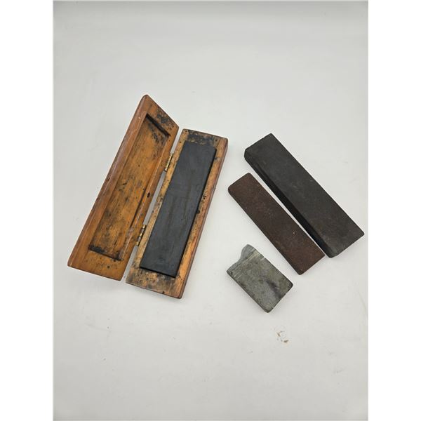 4 sharpening stones