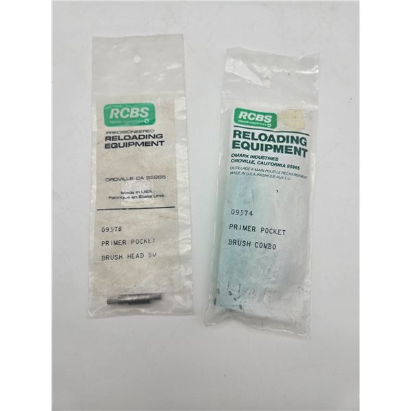 RCBS primer pocket brush with spare heads