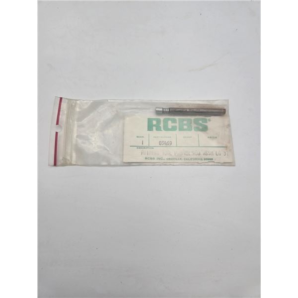 RCBS priming tube priming rod assembly LG 37