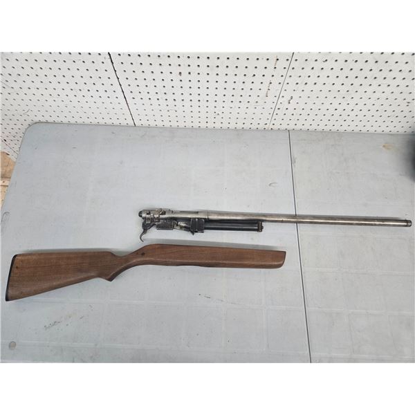 Parrs gun H&R Gamster mod 348 12ga bolt action. PAL required