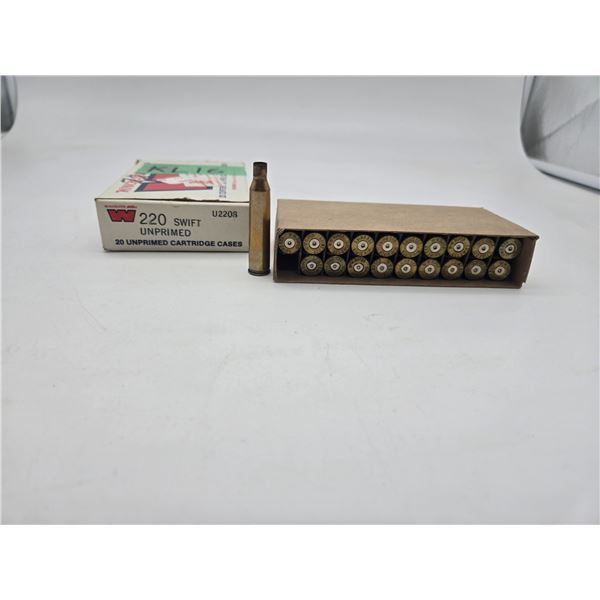 full box winchester 220 Swift Brass (k17-kl16)