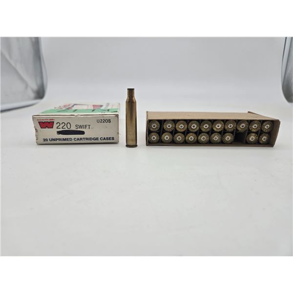 full box winchester 220 Swift Brass (k17-kl17)