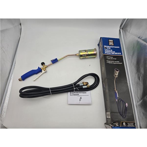 New propane torch kit
