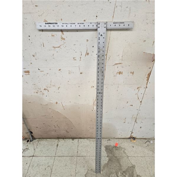 Shop master 2'x4' dry wall T square