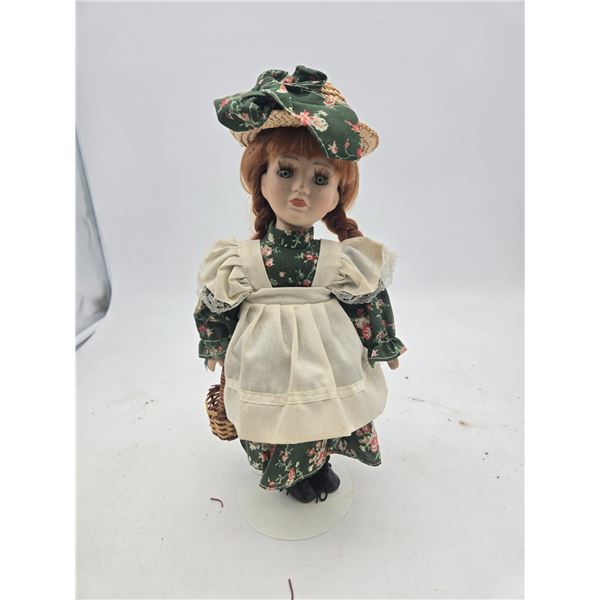 porcelain headed doll