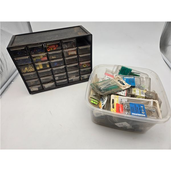 Assortment of electrical and other items