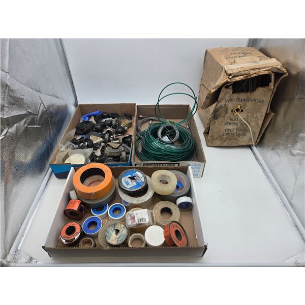 large selection of garage items