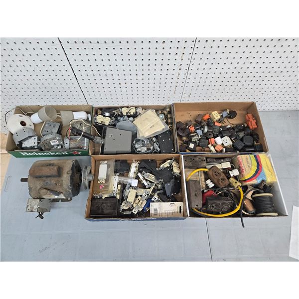 Selection of garage items