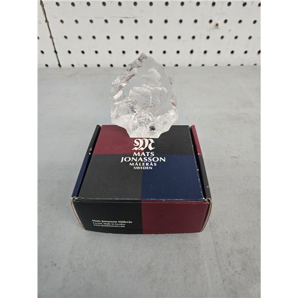 Mats Jonasson Maleras Swedish lead crystal treasure