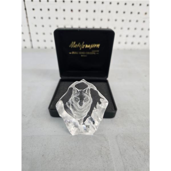 Mats Jonasson Maleras Swedish lead crystal treasure