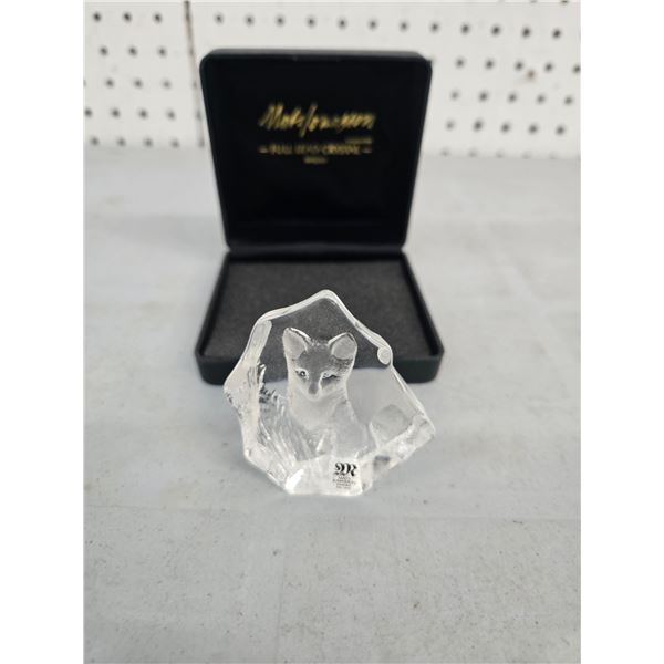 Mats Jonasson Maleras Swedish lead crystal treasure