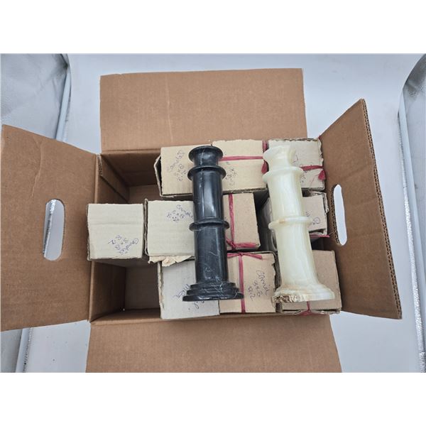 10 Alibaster 8" candle holders