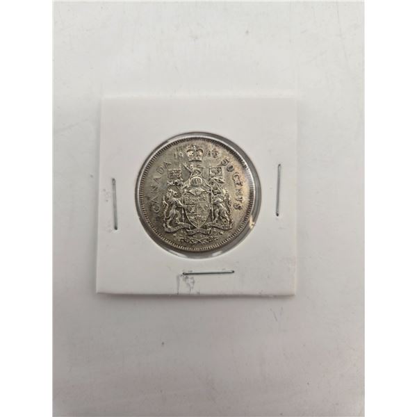 1950 Silver 50 cent piece