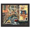 Image 1 : Boats of Venice (Black) by Shvaiko, Viktor