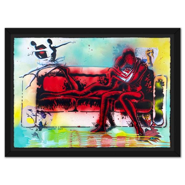 Scarlet Passion - New York by Kostabi Original