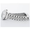 Image 5 : Rolex Ladies Quickset Stainless Steel Gray Roman Stainless Steel Diamond Bezel W