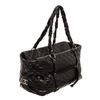 Image 2 : Chanel Black Quilted Lambskin Ligne Lady Braid XL Tote Bag