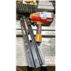 Image 3 : 3 BOSTICH PNEUMATIC NAILERS WITH BIN OF STAPLES AND CAULKING GUN