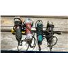 Image 1 : 4 CORDED GRINDERS; METABO, MILWAUKEE, MAKITA AND WALTER