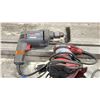 Image 4 : LOT OF POWER TOOLS; RIDGID DRILL, BLACK AND DECKER DRILL, SKYL DRILL AND MILWAUKEE POLISHER