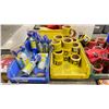 Image 2 : LARGE LOT OF SAFETY GEAR; CAUTION TAPE, GRIPSURE STRAPS, AIR HORNS AND MORE